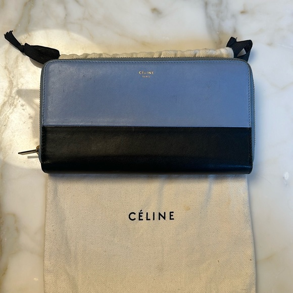 Celine ColorBlock Wallet - Picture 1 of 11